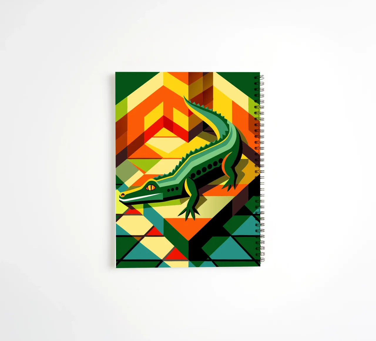 krokodil vektor kunst zeichnung Ringbuch von alghonee