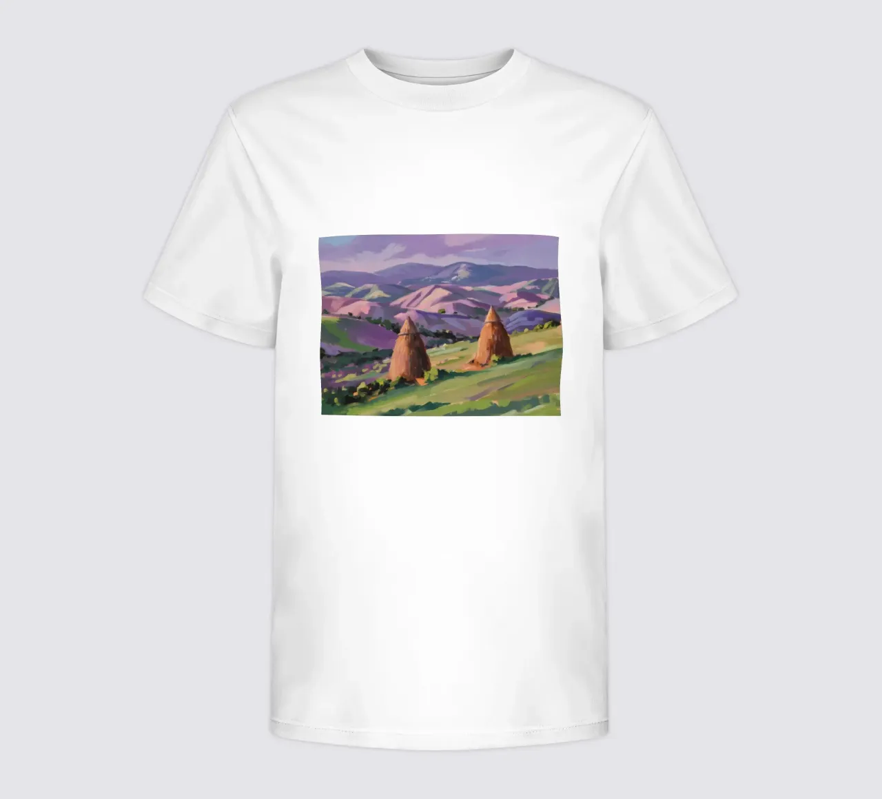 Armonia della collina del pagliaio t-shirt bambini da Celestial Harmony