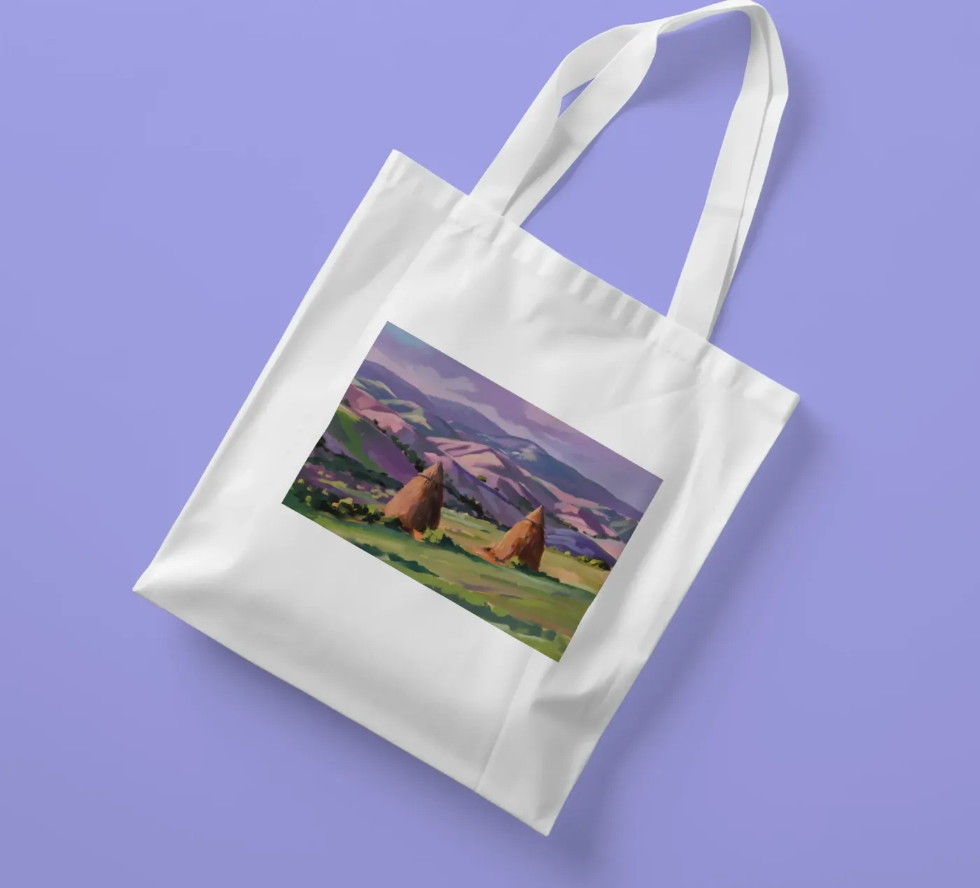 Haystack Hill Harmony tote bag by Celestial Harmony