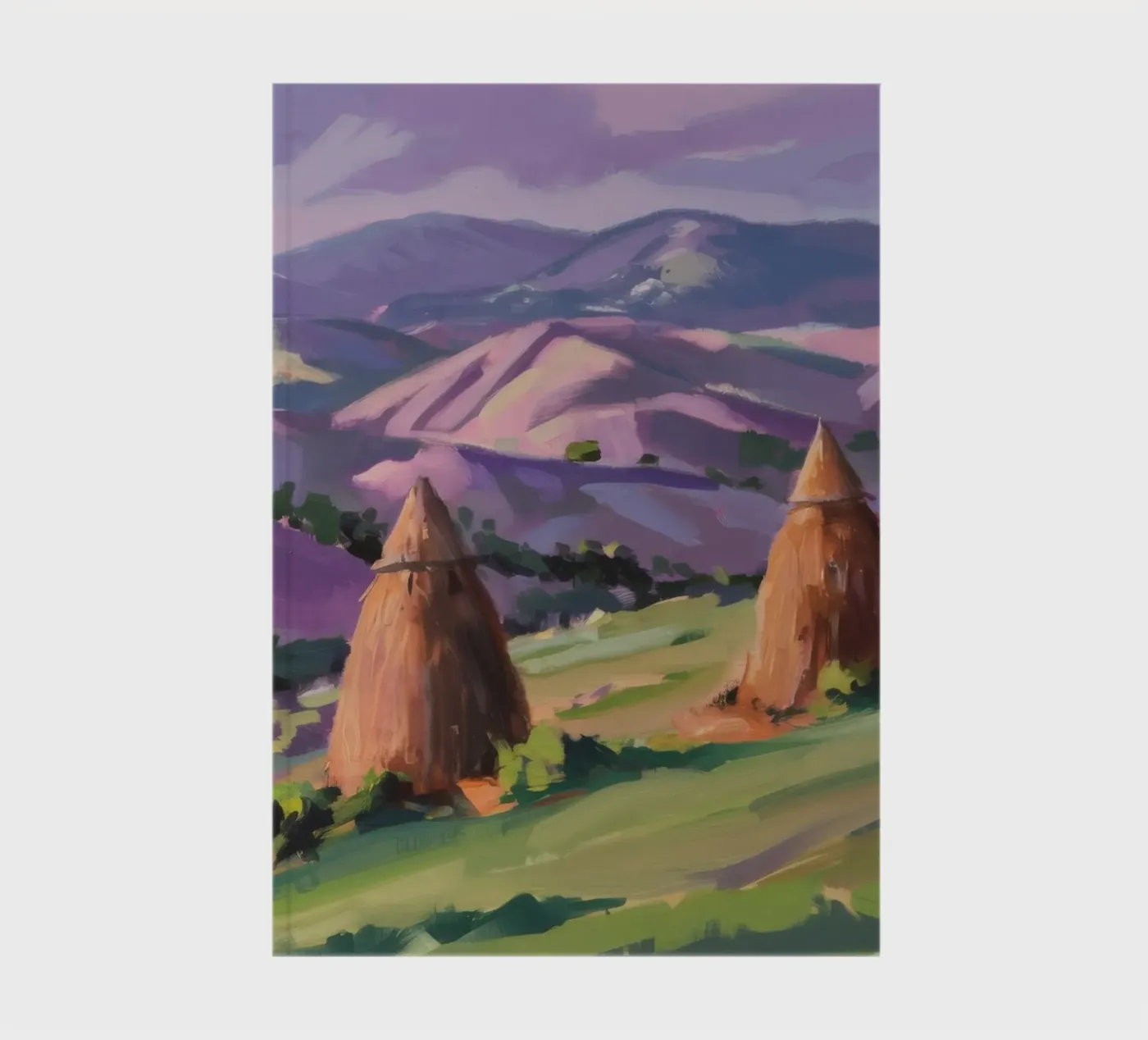 Haystack Hill Harmony notebook by Celestial Harmony