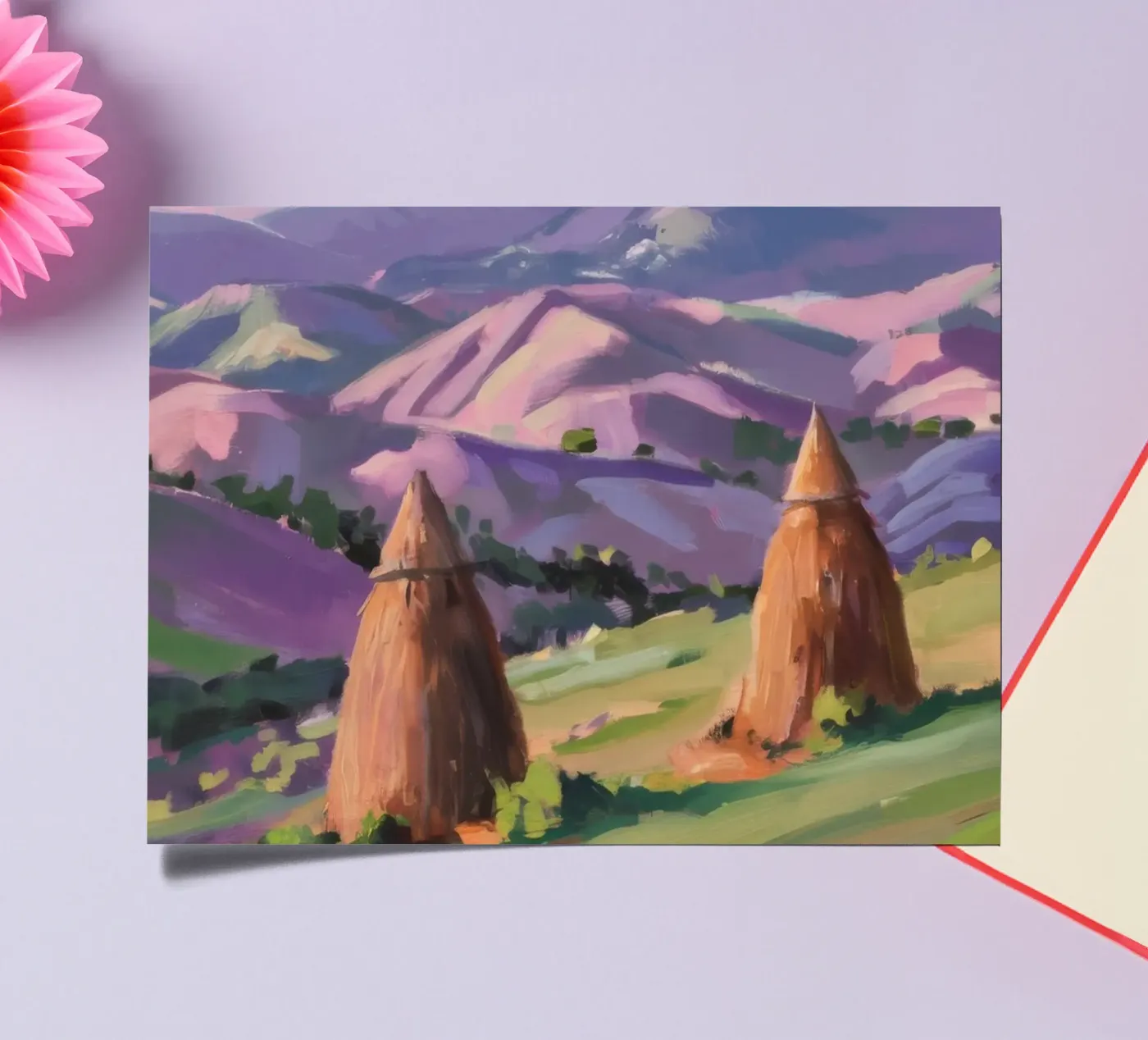 Haystack Hill Harmony sticker sheet by Celestial Harmony