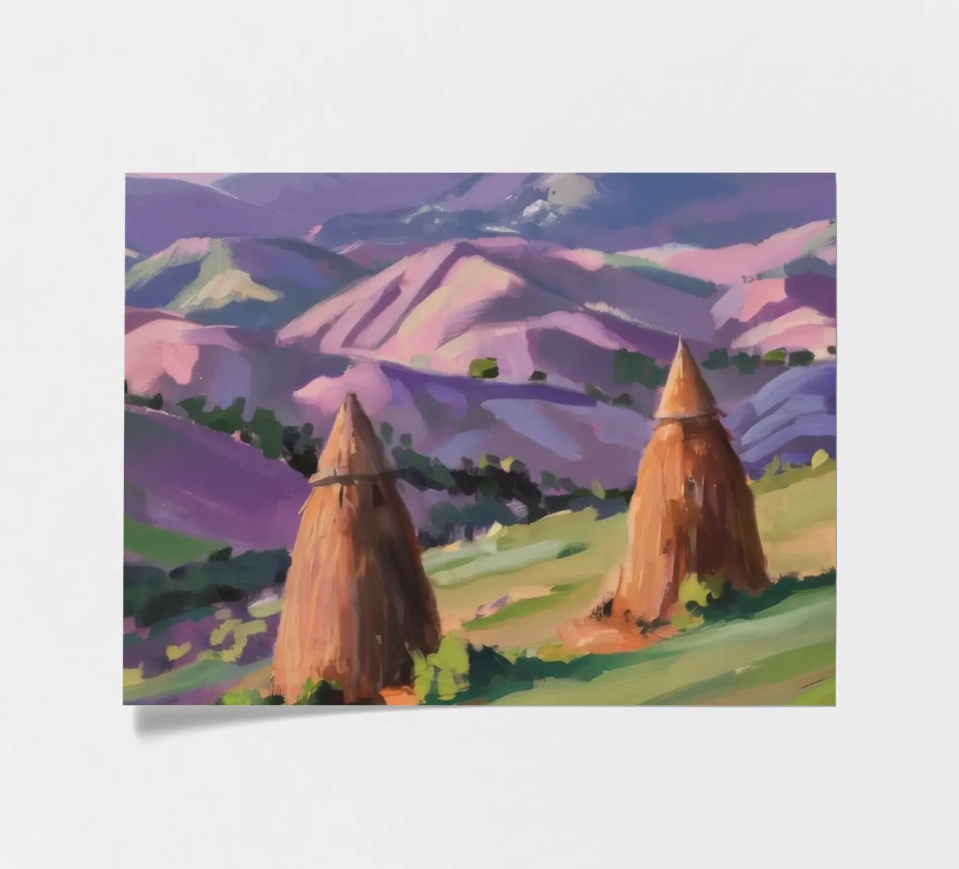 Haystack Hill Harmony sticker sheet by Celestial Harmony