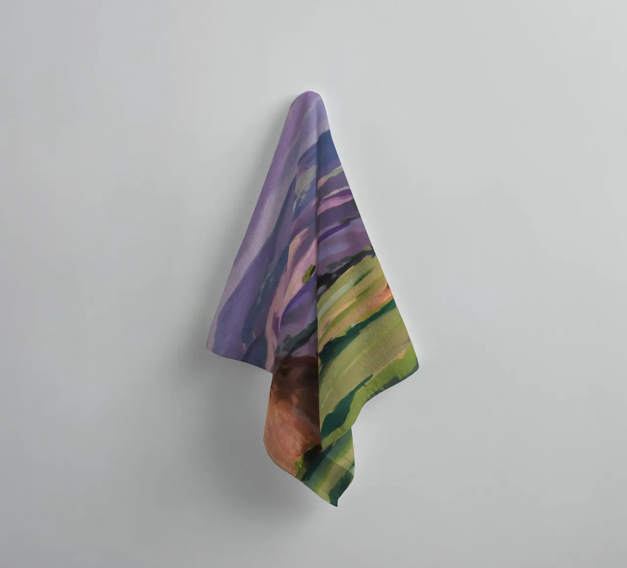 Harmonie de la colline de Haystack serviette de bain de Celestial Harmony