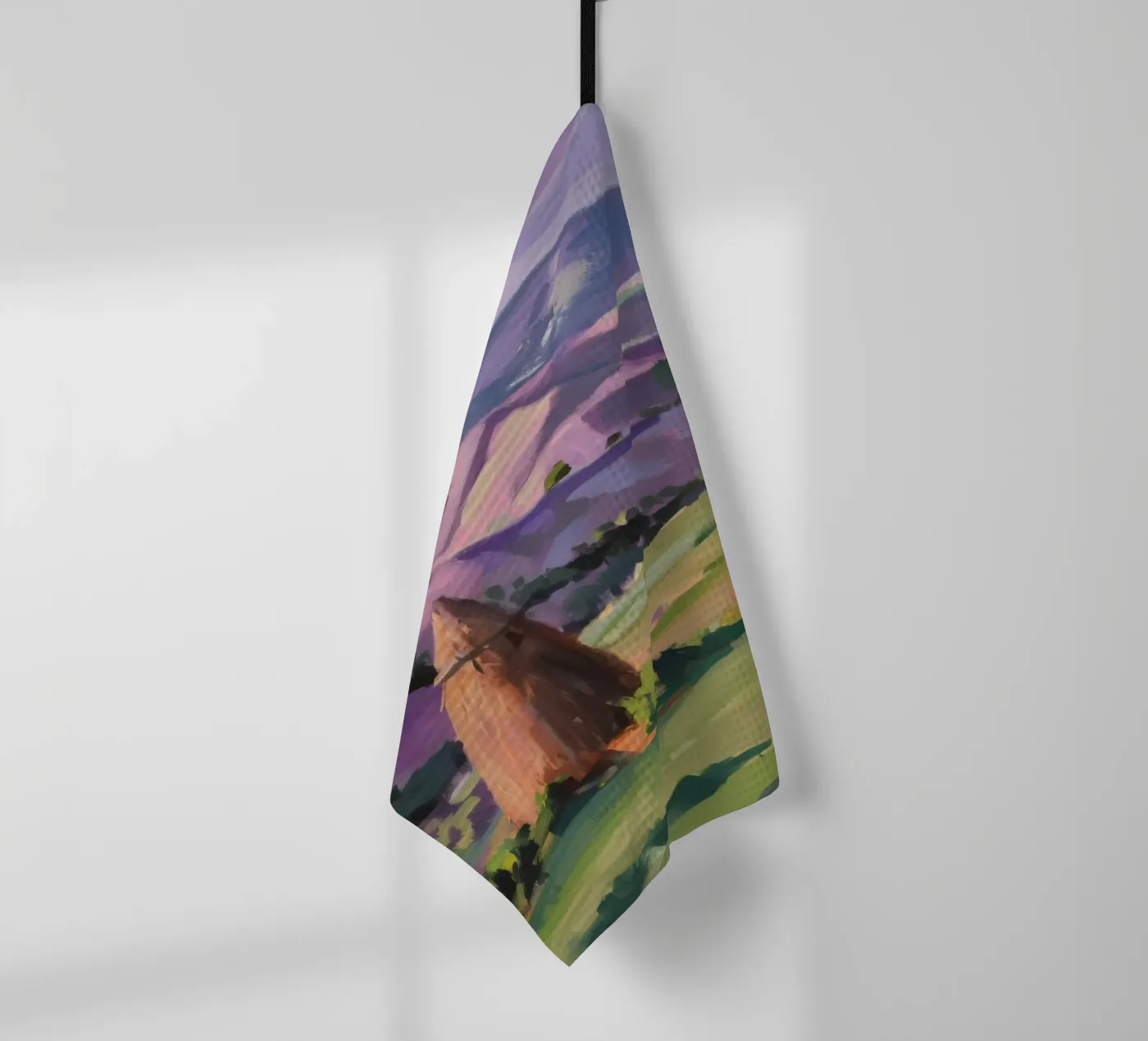 Haystack Hill Harmony Geschirrtuch von Celestial Harmony