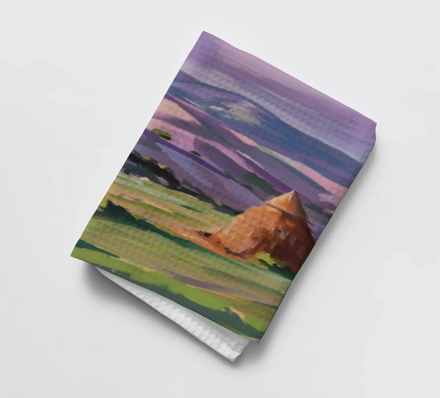 Haystack Hill Harmony Geschirrtuch von Celestial Harmony