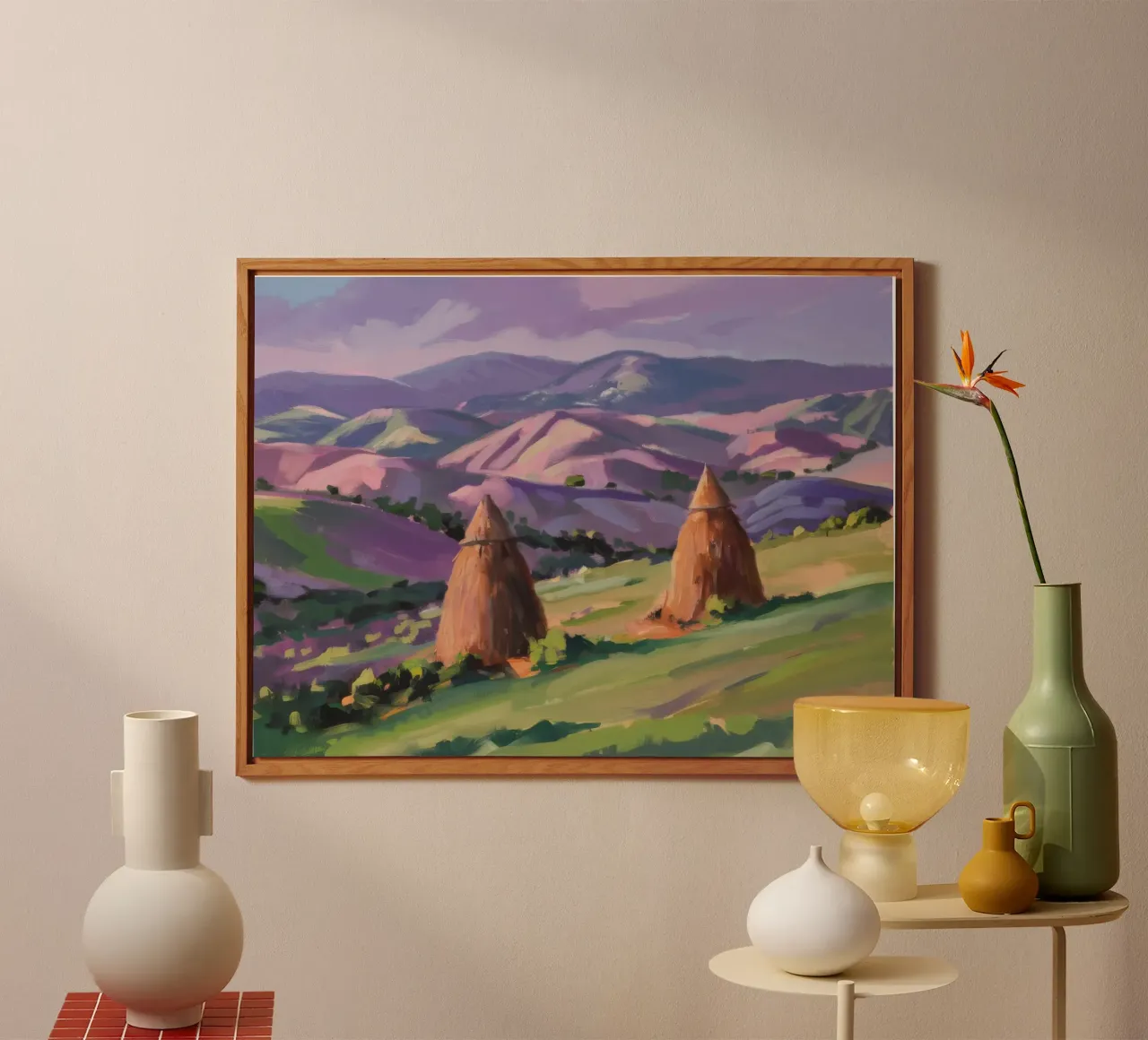 Haystack Hill Harmony forex plate by Celestial Harmony