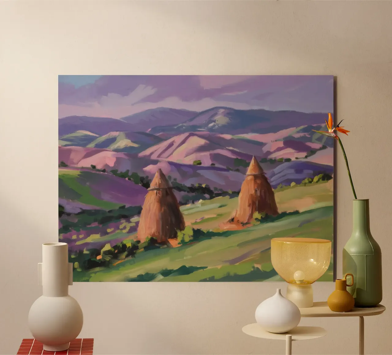 Haystack Hill Harmony forex plate by Celestial Harmony