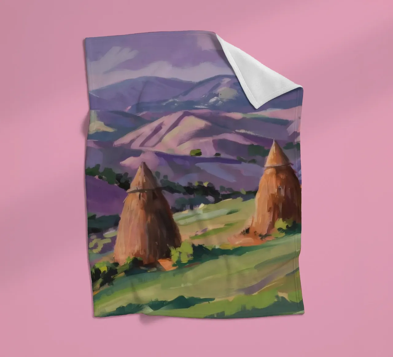 Haystack Hill Harmony fleecedeken van Celestial Harmony