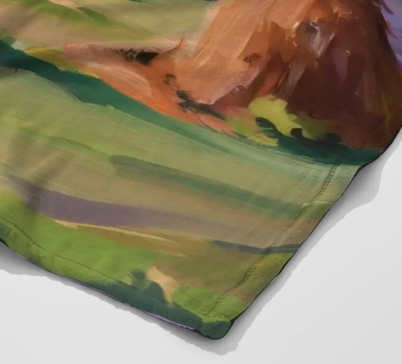 Haystack Hill Harmony Fleecedecke von Celestial Harmony