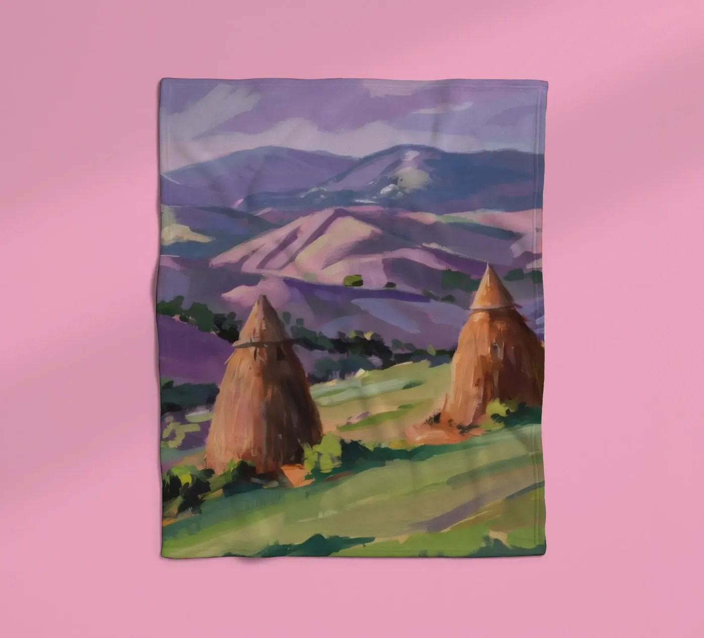 Haystack Hill Harmony fleecedeken van Celestial Harmony