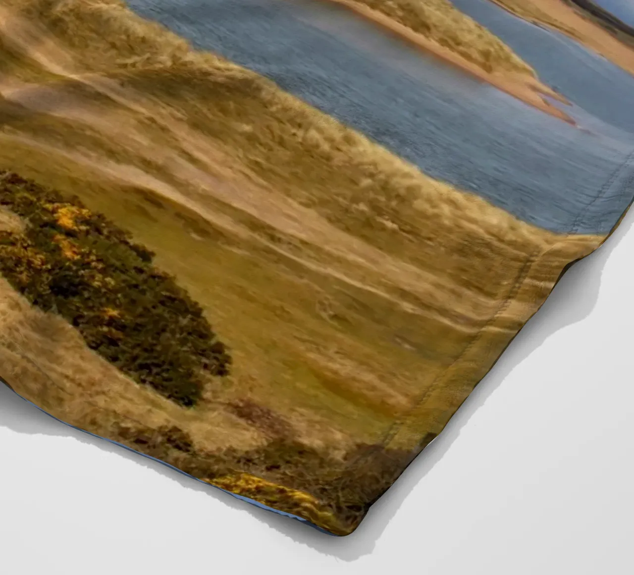 fiume coperto coperta in pile da life of sands