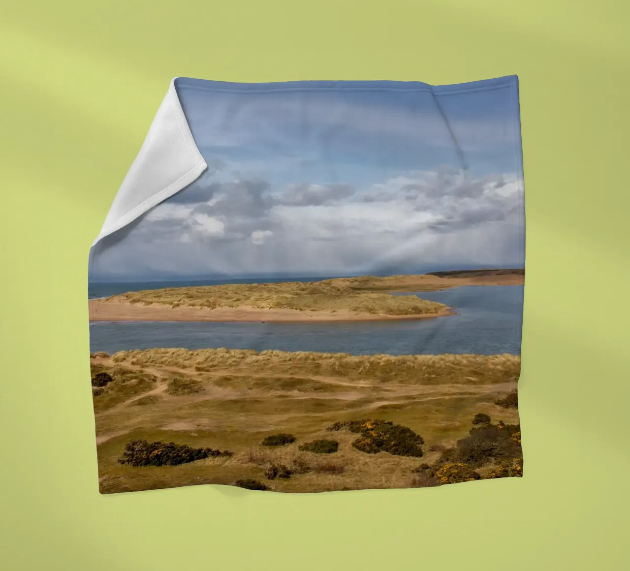 fiume coperto coperta in pile da life of sands