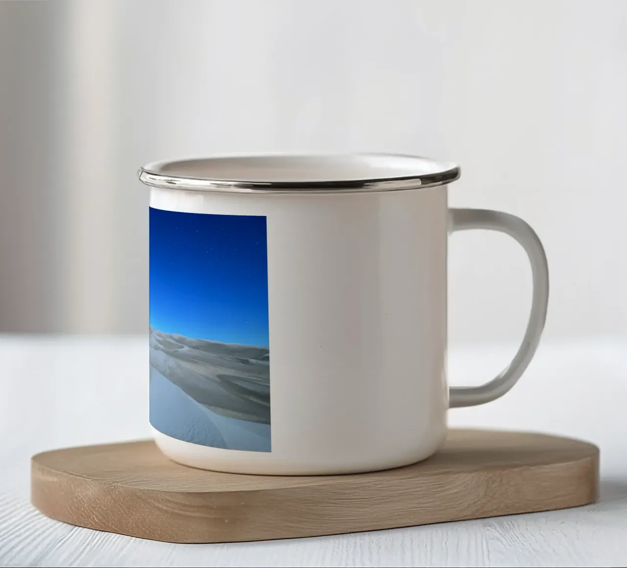 vasta distesa selvaggia tazza in smalto da life of sands