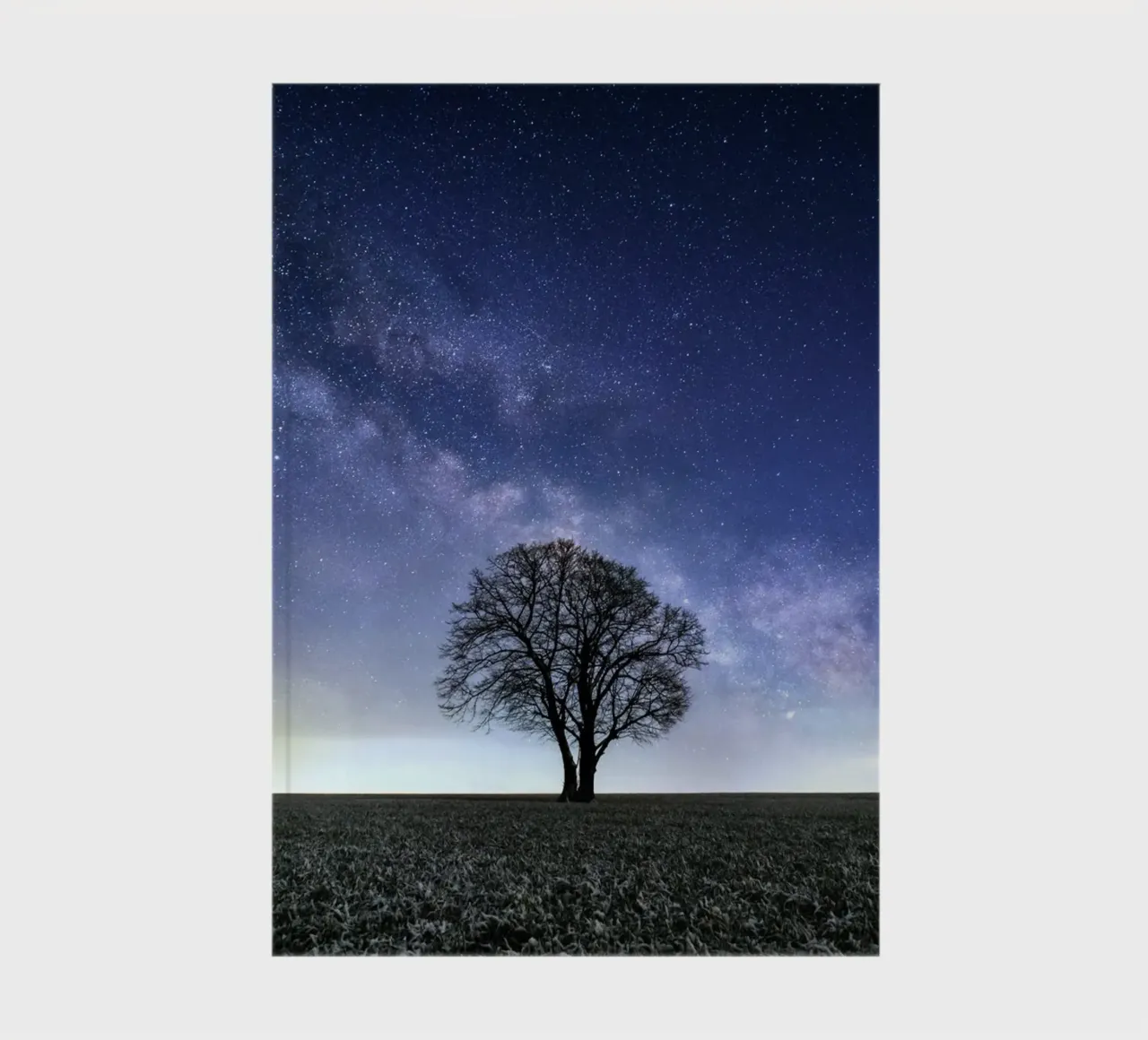 outer space starry notebook by space words