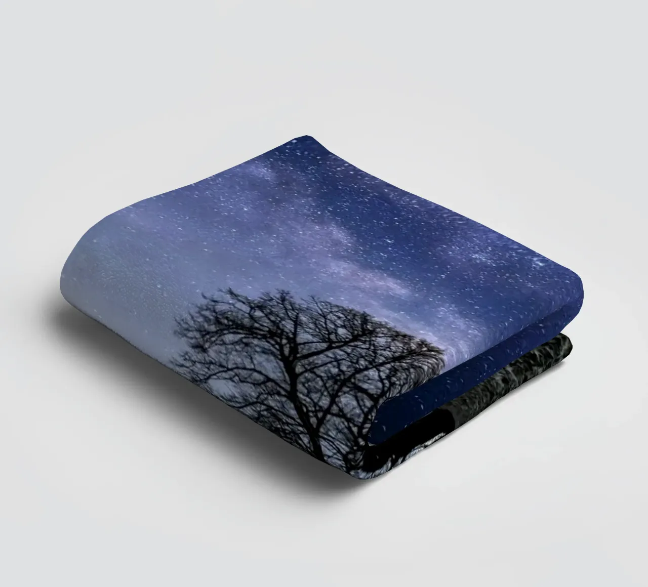 outer space starry towel by space words