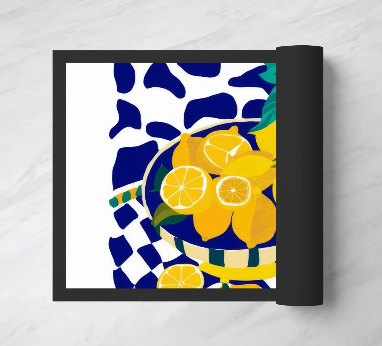 Lemon Pop Art zerbino da Silk Palette