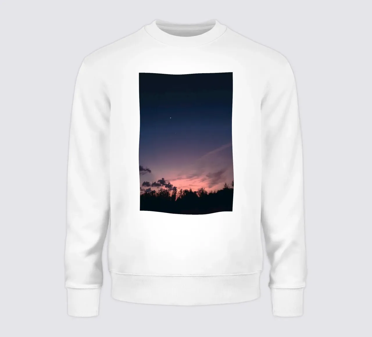 schaduwen avond sweatshirt van space words