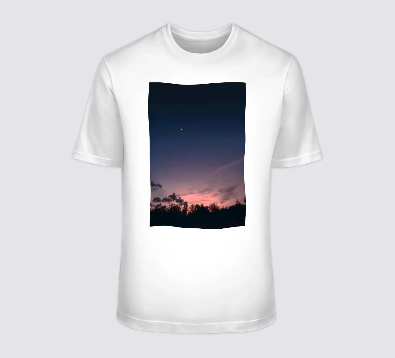 schaduwen avond t-shirt van space words