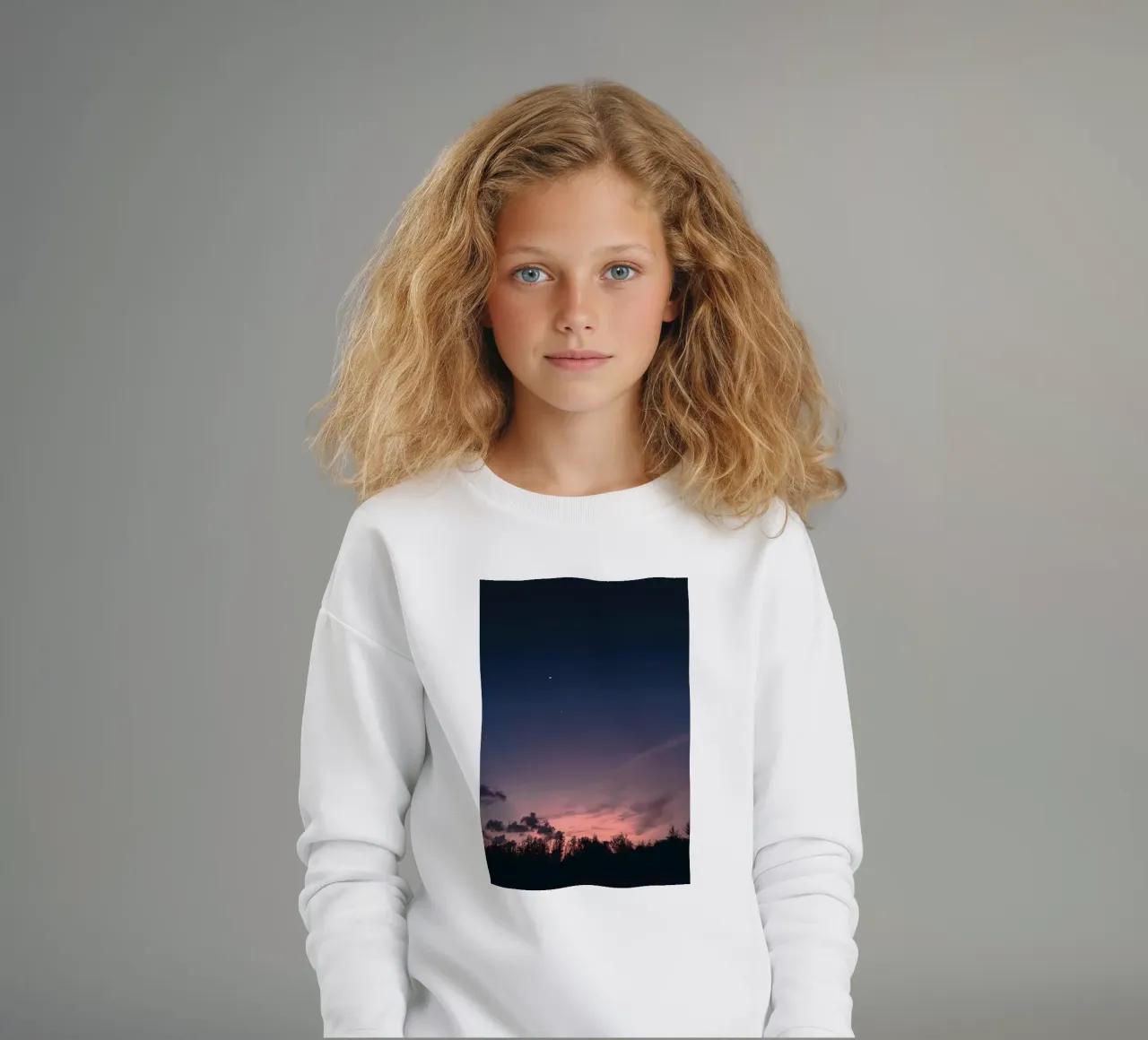 schaduwen avond kinder sweatshirt van space words