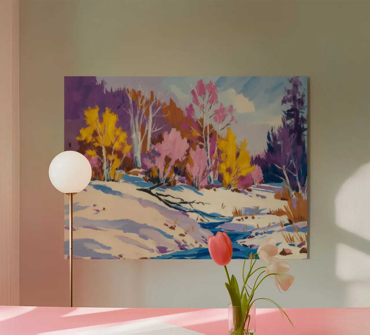 Le tinte persistenti dell'inverno plexiglass da Celestial Harmony