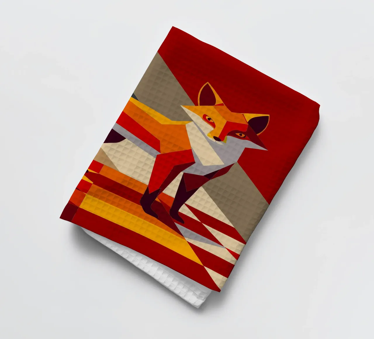 dessin vectoriel d'un renard torchon de alghonee