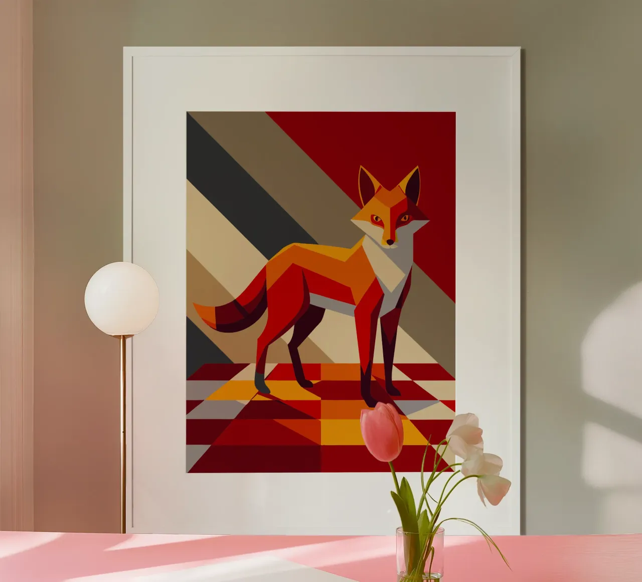 fuchs vektor kunst zeichnung Hahnemühle von alghonee