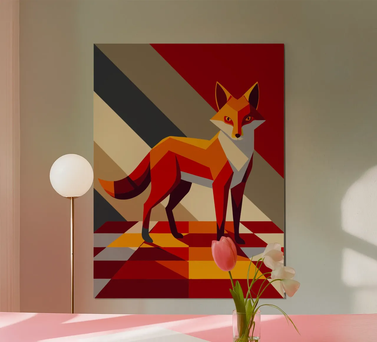 fuchs vektor kunst zeichnung Hahnemühle von alghonee