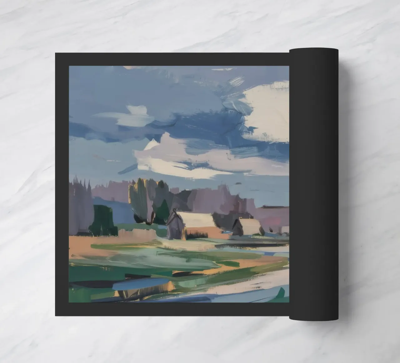 Winter Field Expanse deurmat van Celestial Harmony