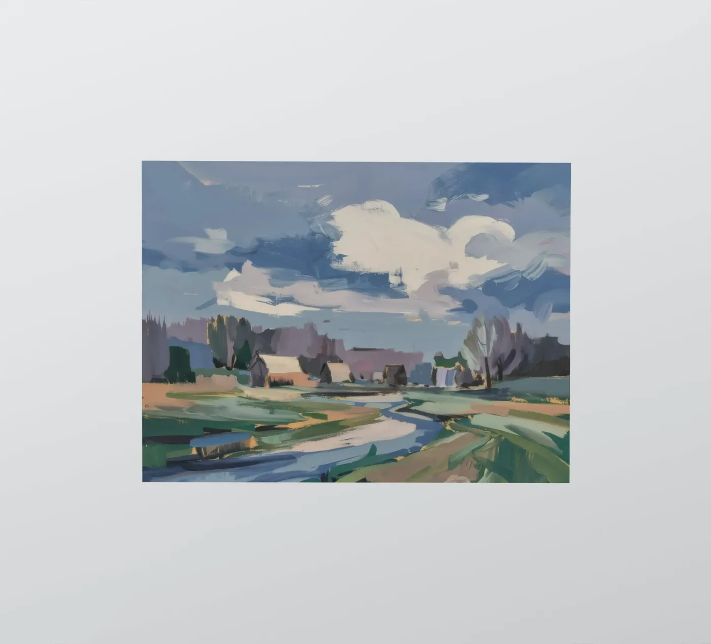 Winterveld sticker van Celestial Harmony