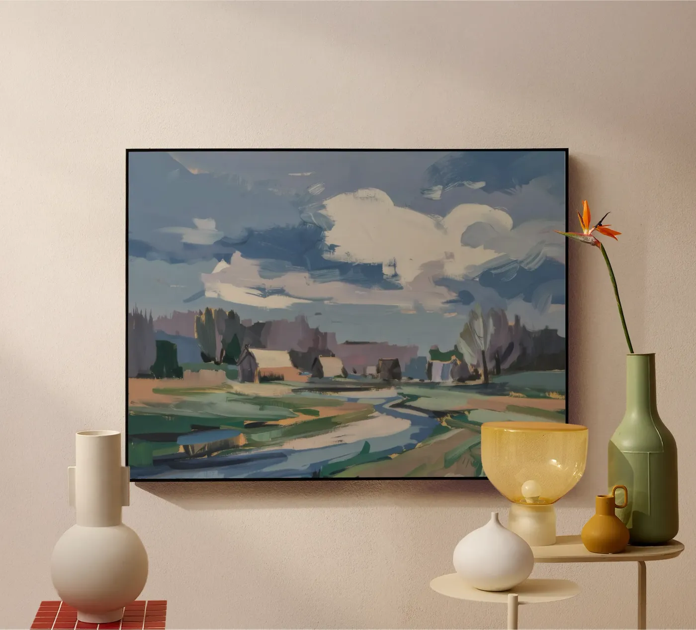 Winterveld acryl van Celestial Harmony