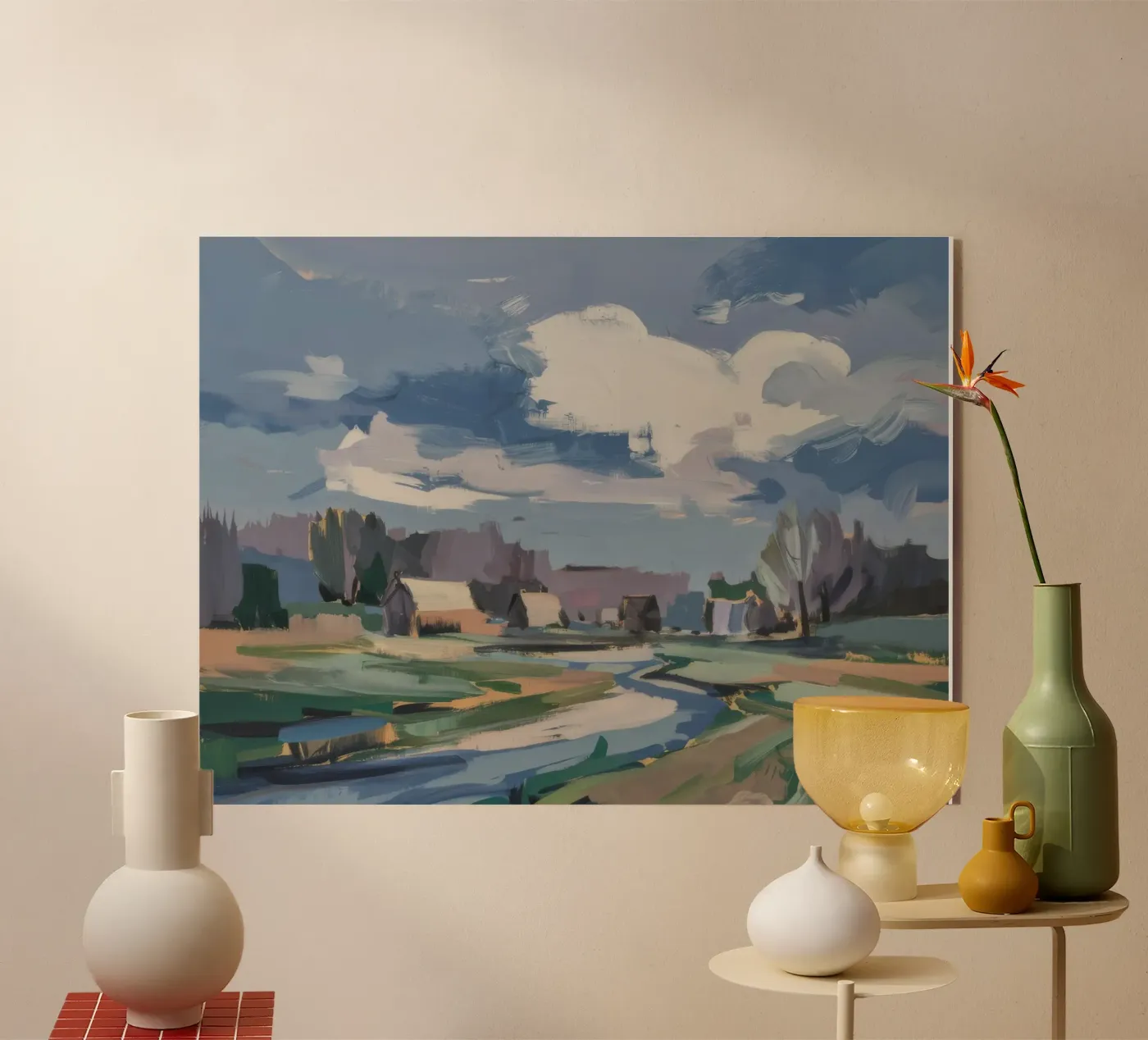 Winterveld acryl van Celestial Harmony