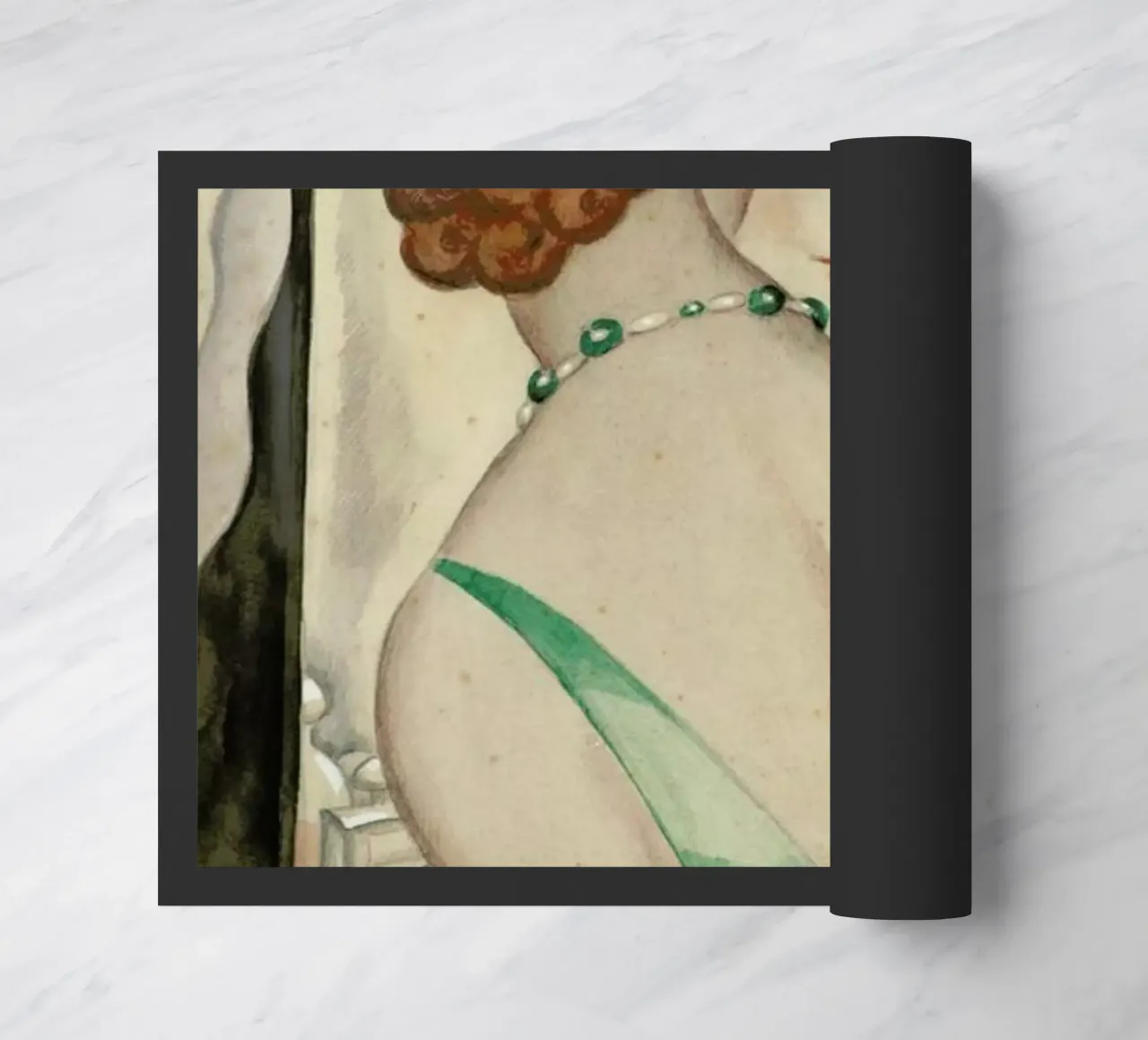 Gerda Wegener - At The Mirror zerbino da Vintage by JUNIQE