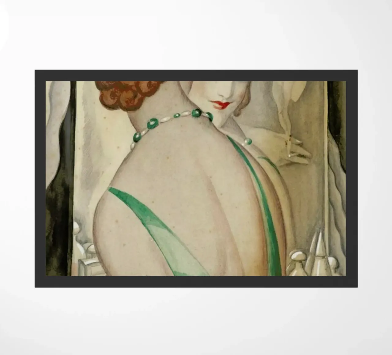 Gerda Wegener - At The Mirror zerbino da Vintage by JUNIQE