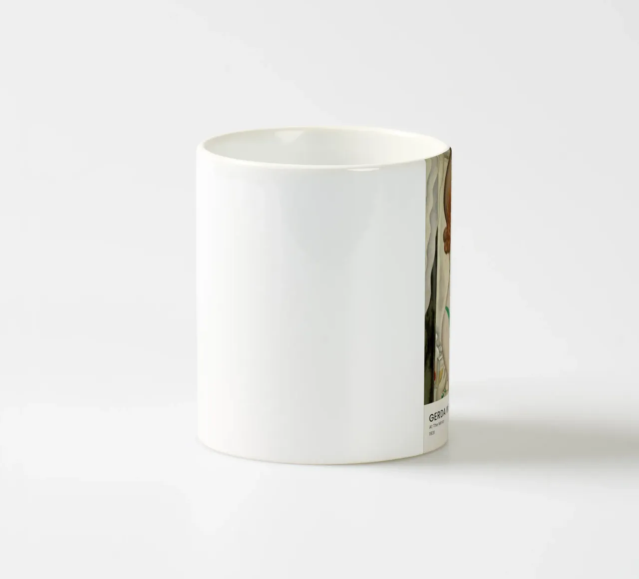 Gerda Wegener - At The Mirror ceramic mug by Vintage by JUNIQE
