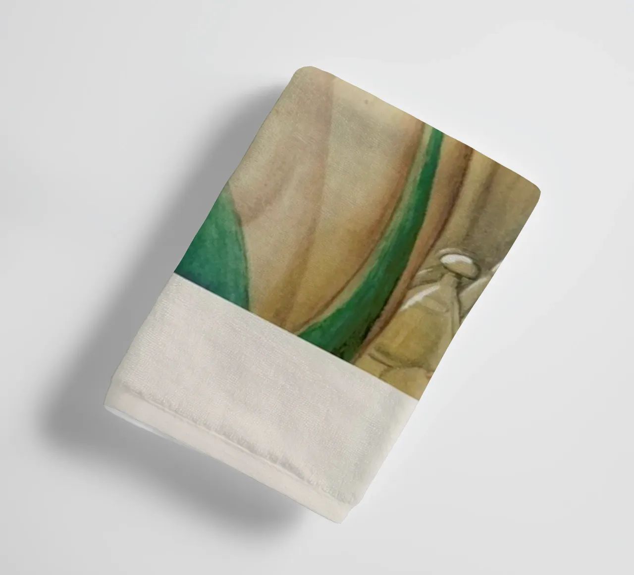 Gerda Wegener - At The Mirror towel by Vintage by JUNIQE