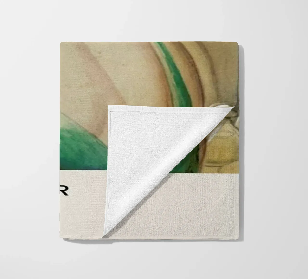 Gerda Wegener - At The Mirror telo mare da Vintage by JUNIQE