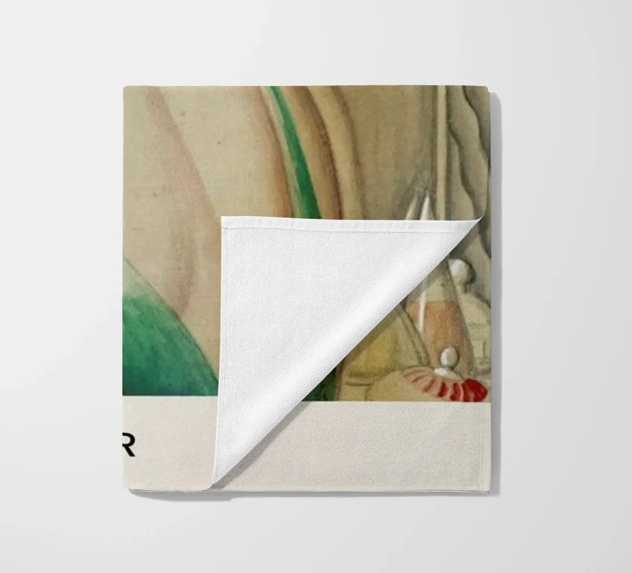 Gerda Wegener - At The Mirror telo mare da Vintage by JUNIQE