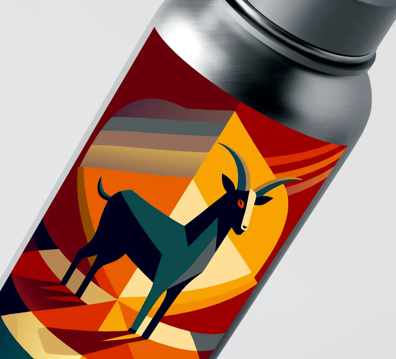 goat vector art drawing sticker by alghonee