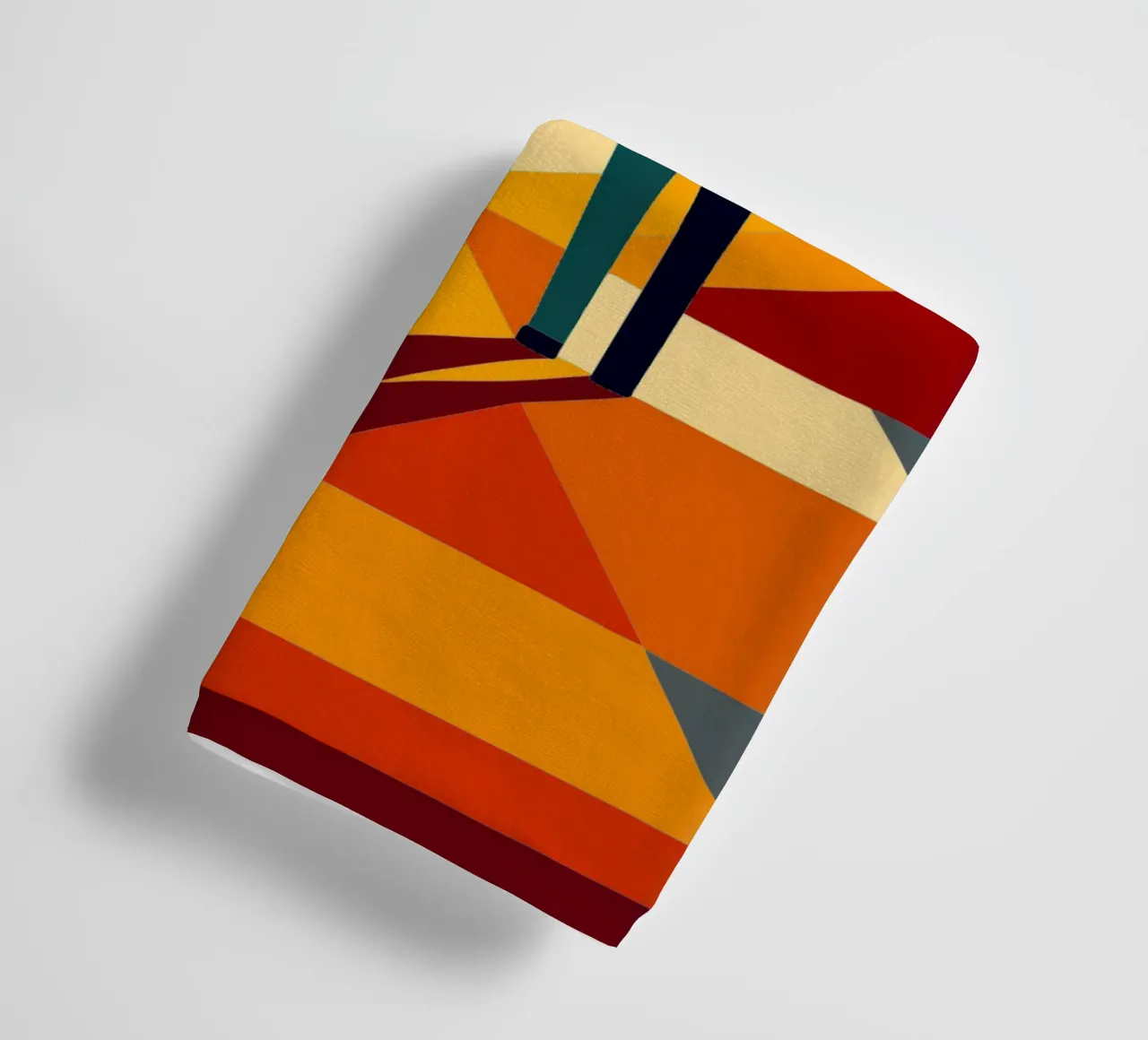 goat vector art drawing towel by alghonee