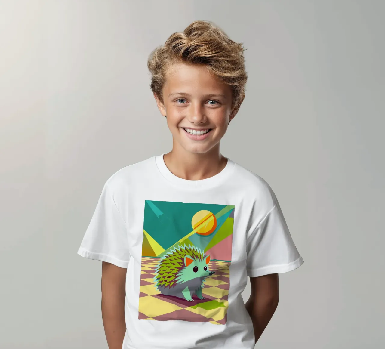 igel vektor kunst zeichnung Kinder T-Shirt von alghonee
