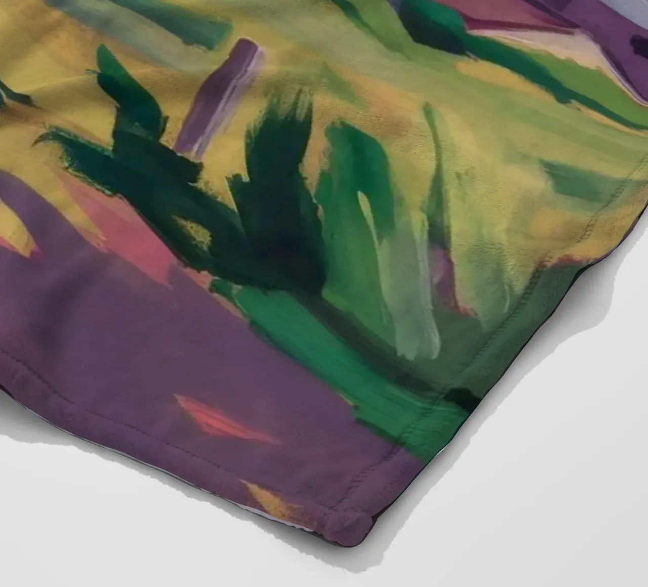 Campi a tetto cremisi coperta in pile da Celestial Harmony