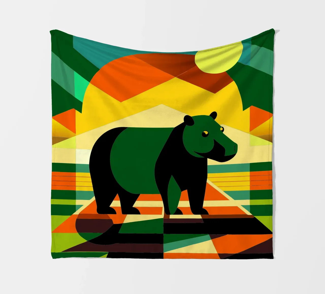 Nilpferd Fleecedecke von alghonee