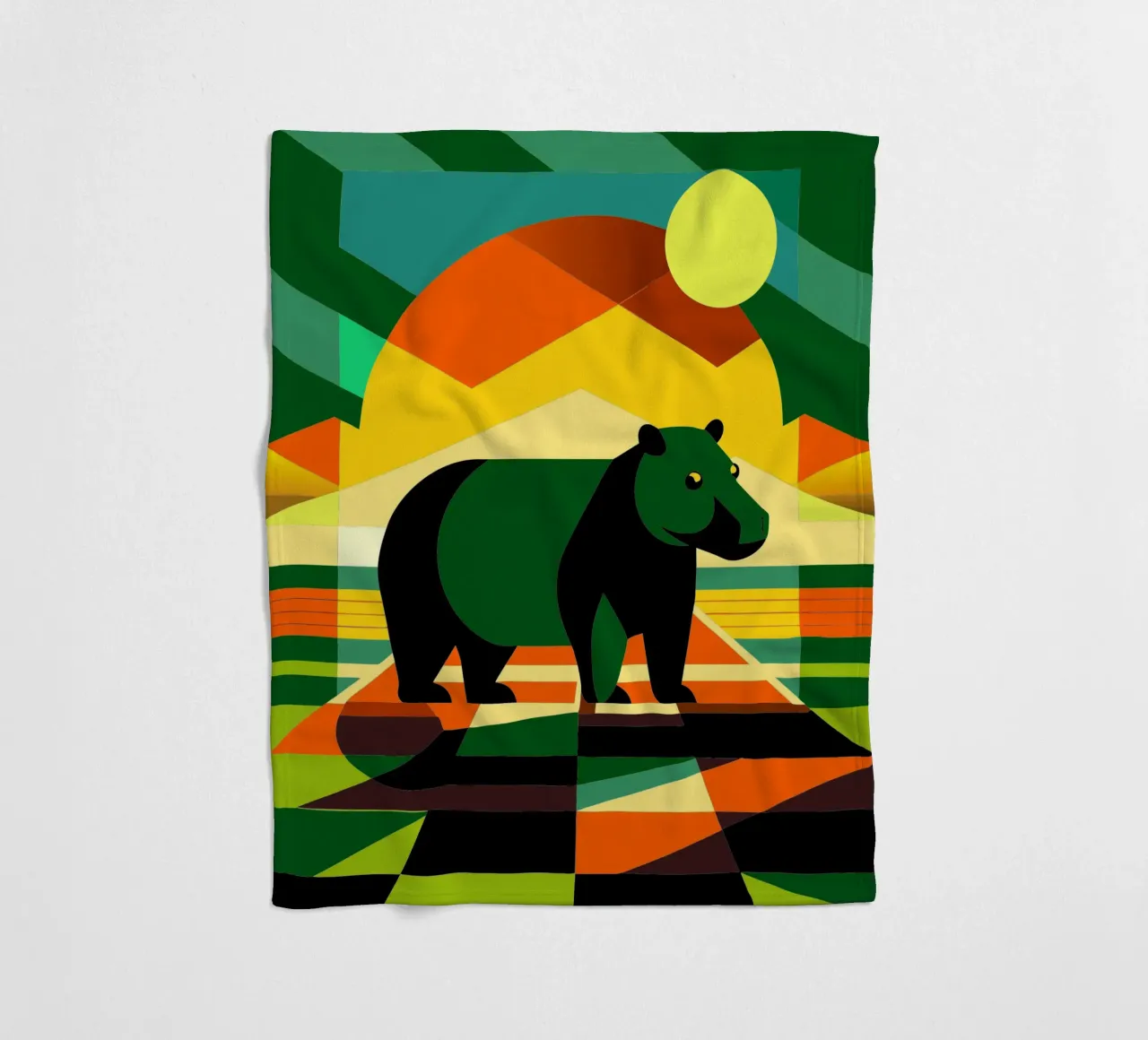 Nilpferd Fleecedecke von alghonee