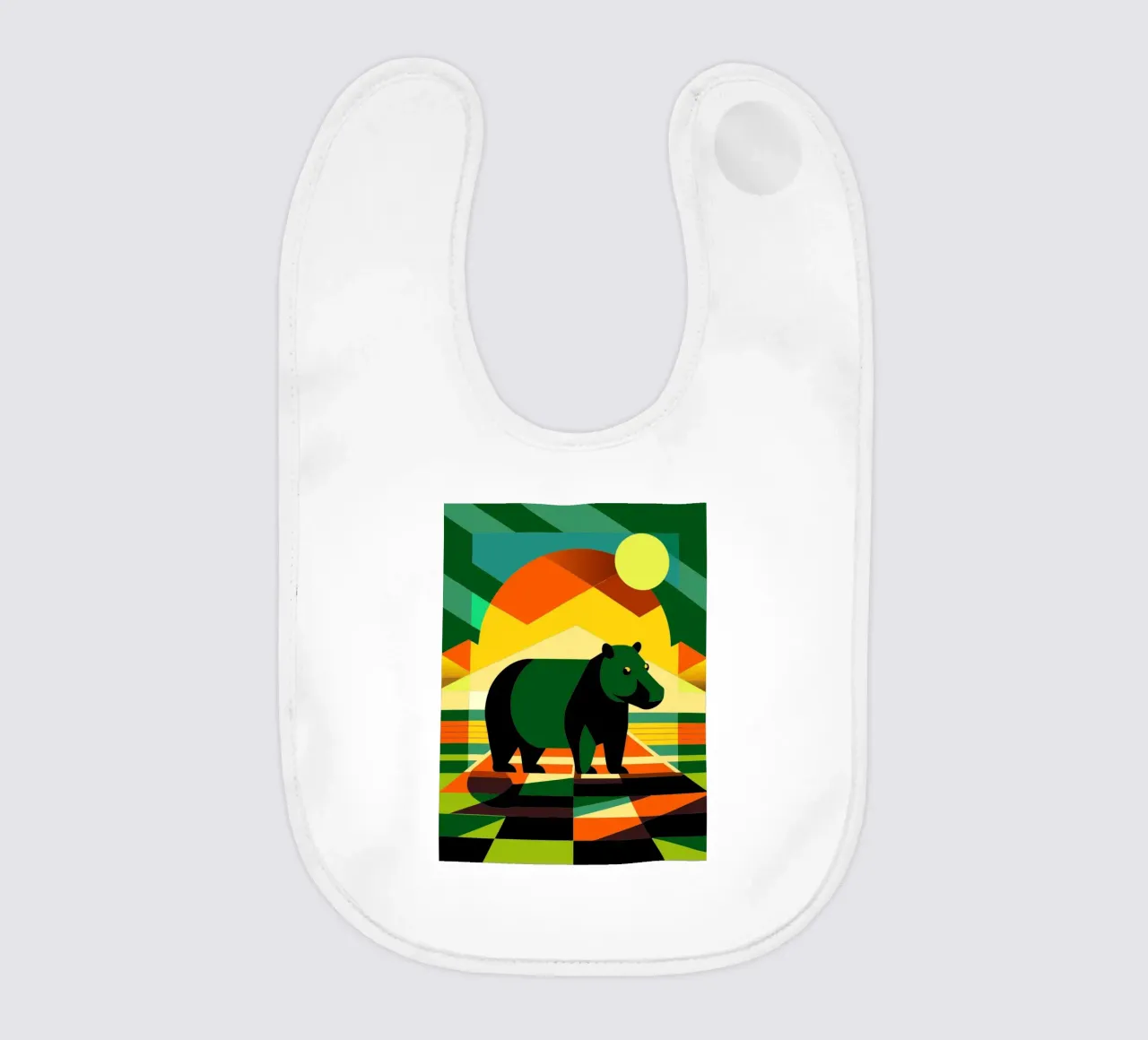 Nilpferd Babylätzchen von alghonee