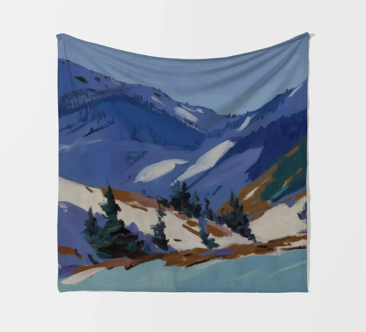 Frammenti di Picco Azzurro coperta in pile da Celestial Harmony