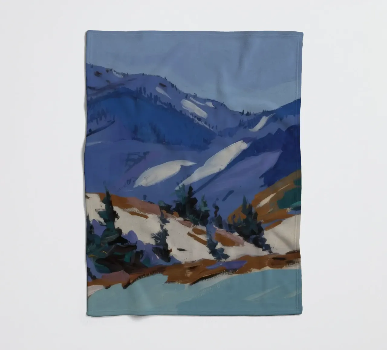 Frammenti di Picco Azzurro coperta in pile da Celestial Harmony