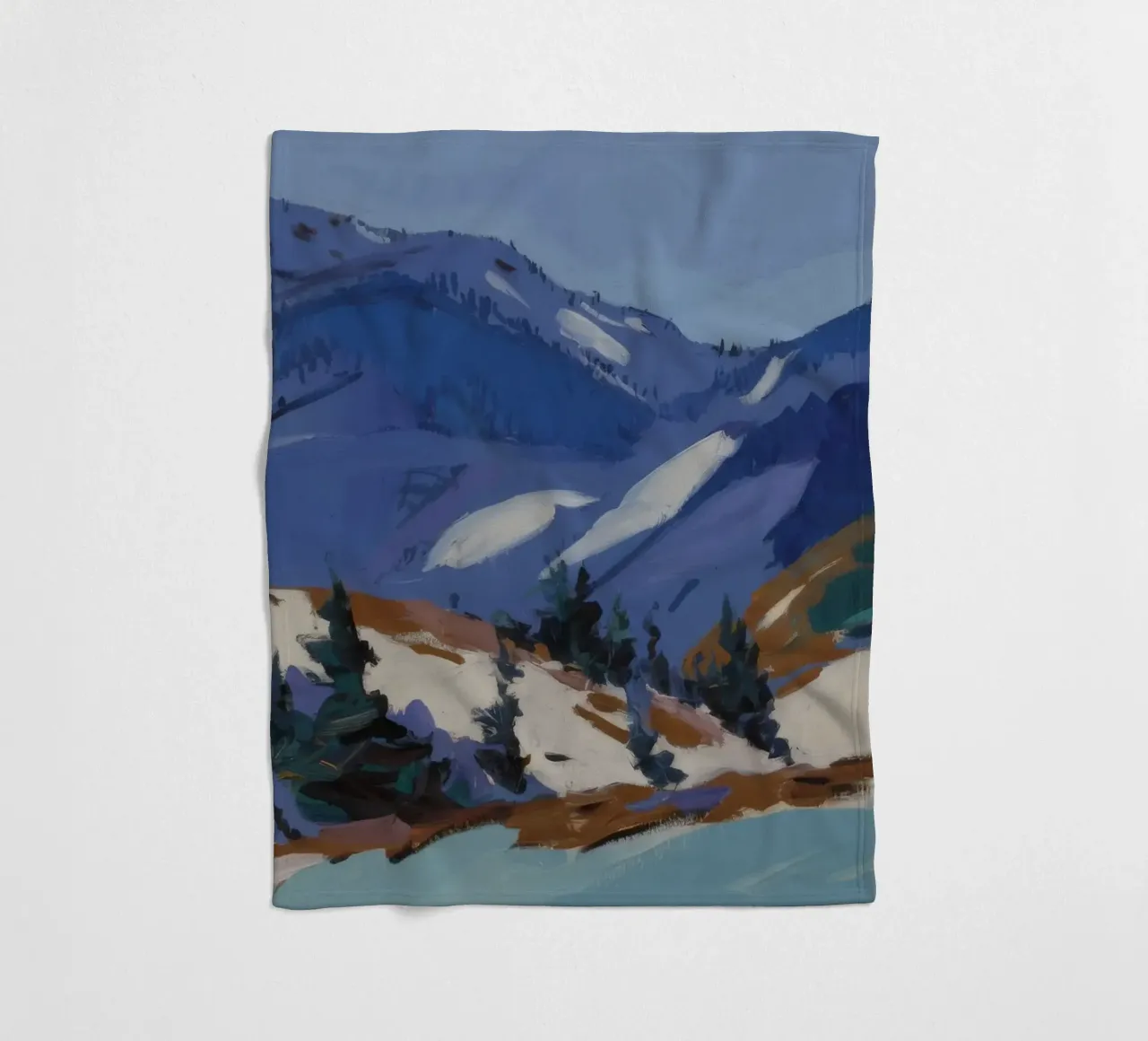Frammenti di Picco Azzurro coperta in pile da Celestial Harmony