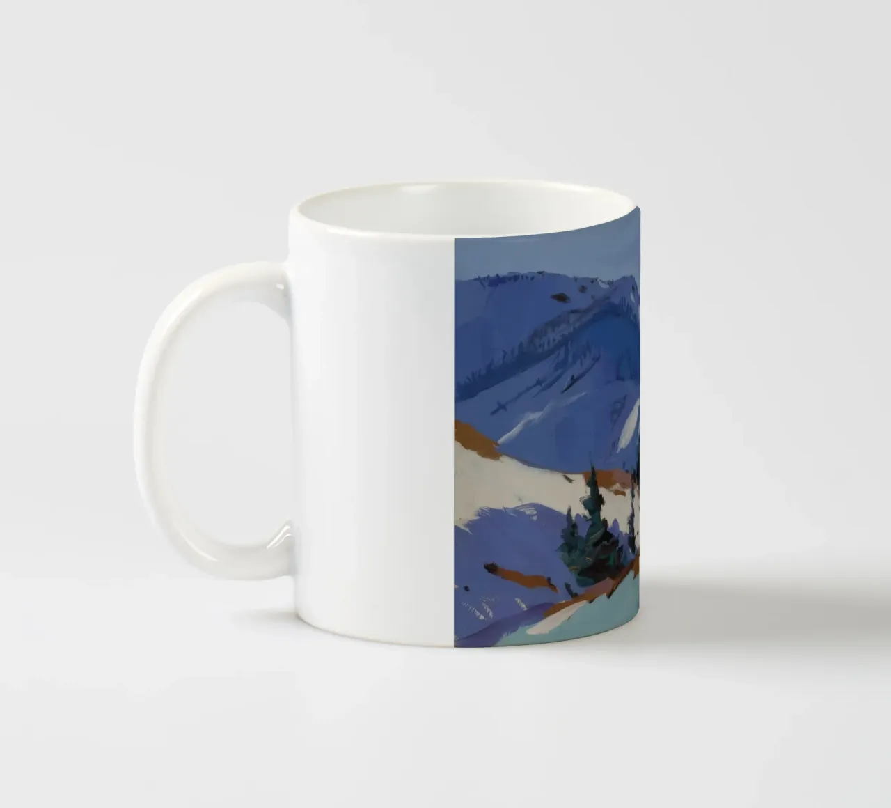 Frammenti di Picco Azzurro tazza in ceramica da Celestial Harmony