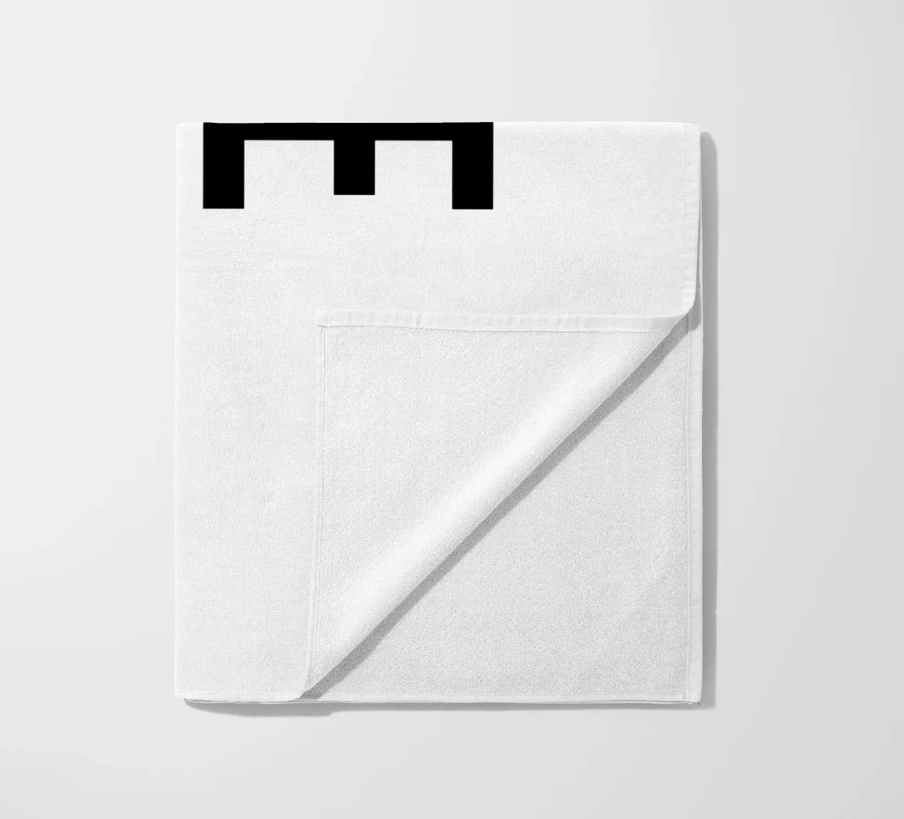 Respirare profondamente telo mare da YV TYPOGRAPHY