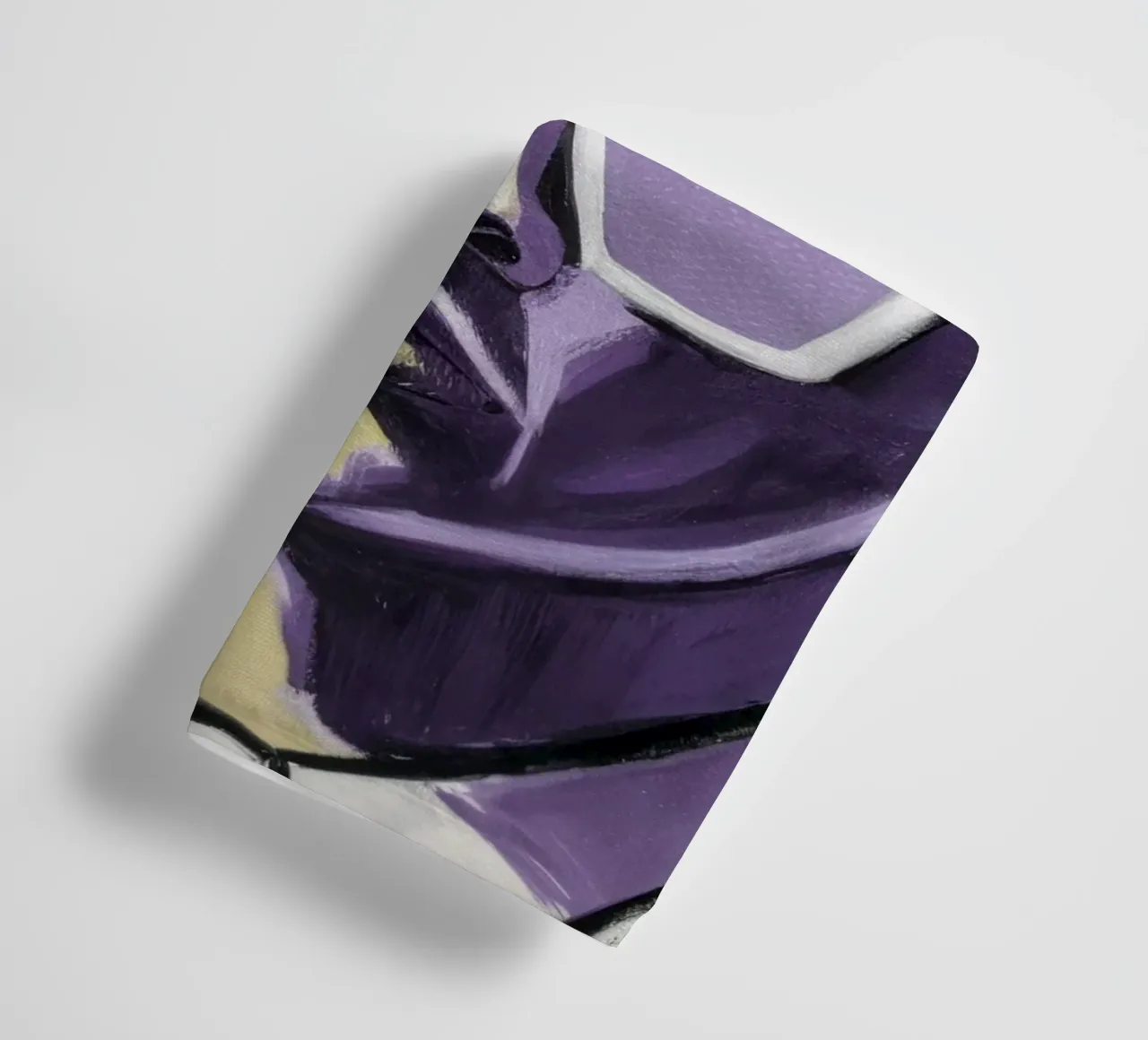 Galactic Retro Gaze towel by Silk Palette